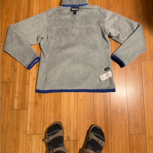 Patagonia Snap T Fleece Pullover Grey Blue Size S - Picture 6 of 14